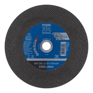 PFERD Meule &agrave; tron&ccedil;onner droite A24RSG-INOX 230x2