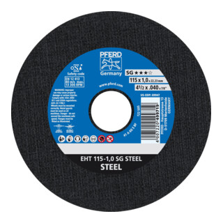 PFERD Meule &agrave; tron&ccedil;onner droite A60SSG 115x1mm  1 PCS