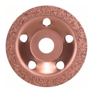 BOSCH Meule assiette au carbure 115 x 22,23 mm moyen, surface plate 1pc