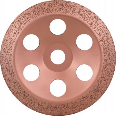 BOSCH Meule assiette au carbure 180 x 22,23 mm fin, surface bomb&eacute;e 1pc