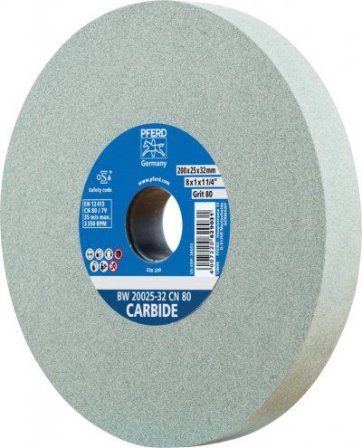 PFERD TOOLS Meule p-touret 200x25x32 gc120j 5v HEX-38634-25-120