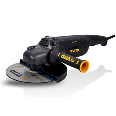 VITO PRO POWER Meuleuse d'angle 230mm VITO 2600W Professionnelle Poign&eacute;e lat&eacute;rale