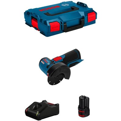 BOSCH Meuleuse d'Angle  GWS 12V-76 (1 x 3,0 Ah GAL12V-40 L-Boxx 102)