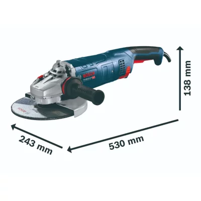 BOSCH Meuleuse d'angle  gws 24-230 jz 2400 w 230 v 240 v 230 mm
