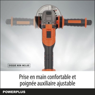 POWERPLUS Meuleuse d'angle sans fil 40V 125mm BRUSLESS - POWDP35170
