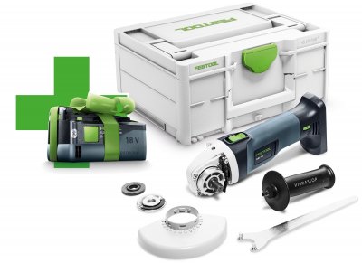 FESTOOL Meuleuse  AGC 18-125 EB-Basic - Avec batterie 5.2Ah - 577031