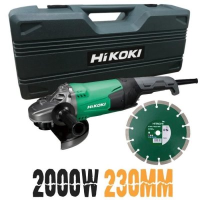 HIKOKI Meuleuse  &Oslash;230 2200W 6600trs/min - G23SW2WWZ