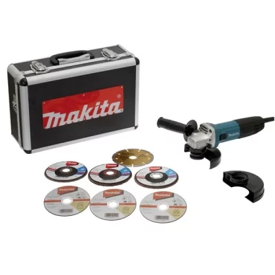 MAKITA Meuleuse  &Oslash;125 mm 720W + 7 Disques, coffret - GA5030RSP6