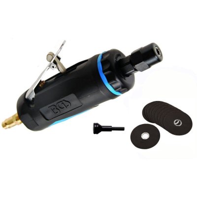 BGS TECHNIC MEULEUSE PNEUMATIQUE BGS, AXE PORTE MEULE, 10 DISQUES 75 MM X 1.5 mm