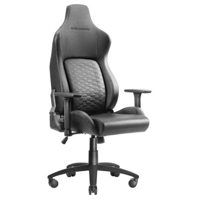 MARS GAMING MGC-ULTRA Noir Chaise Gaming Ergonomique Retour Ergofit Accoudoirs 3D