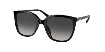 MICHAEL KORS  0MK2137U Lunettes de Soleil, Black/Grey Shaded, 57 Unisex