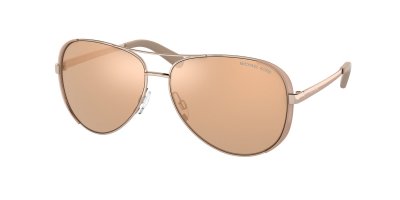 MICHAEL KORS  Lunettes de soleil aviateur or rose. Couleur: Rose