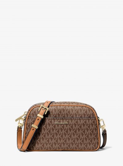 Michael Kors Petit Sac Bandouli&egrave;re Jet Set Marron Brn/Acorn (252)