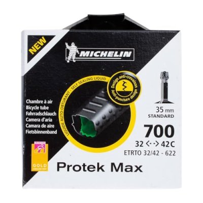 MICHELIN  chambre a air a3 protek max 700x32 42 valve schrader 35mm