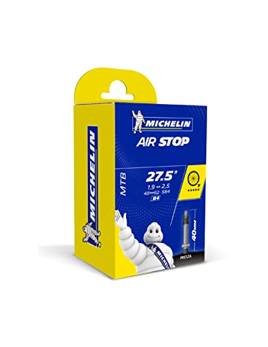 MICHELIN  chambre a air vtt b4 airstop 27 5x1 90 2 50 valve presta 40mm