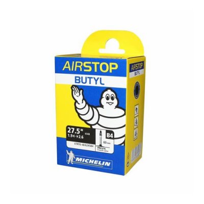 MICHELIN  chambre a air vtt b4 airstop 27 5x1 90 2 50 valve presta 60mm