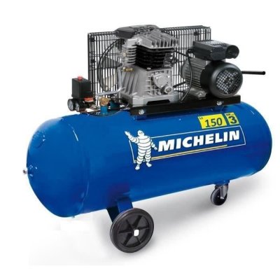 MICHELIN  Compresseur &agrave; courroie 150L - 3 CV - 10 bars - 2850tr/min 