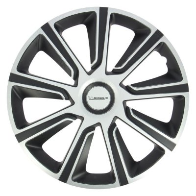 MICHELIN  Jeu de 4 enjoliveurs bicolor NVS49 16 pouces 9115