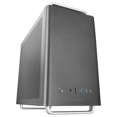 MARS GAMING Micro-ATX Metal Mini Tour  MC-ELITE, 3x Ventilateurs FDB, Support ATX et SFX, Noir 