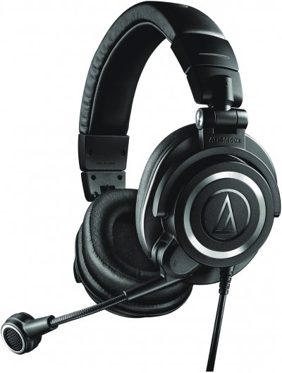 AUDIO TECHNICA Micro-casque Audio-Technica ATH-M50xSTS-USB StreamSet - Noir/Filaire