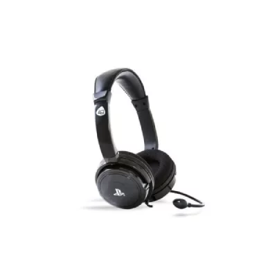 4GAMERS Micro-casque Gaming st&eacute;r&eacute;o  Pro 4 40 Noir pour PS4