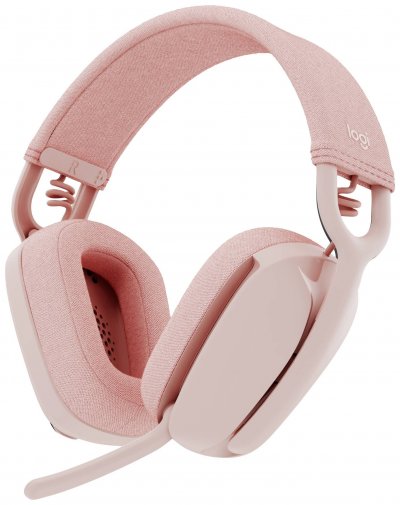 LOGITECH Micro-casque  Zone Vibe 100 Rose Multicolore 