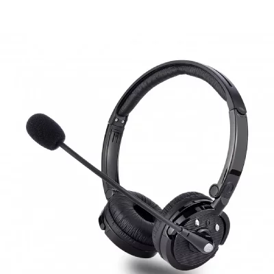 URBAN FACTORY Micro-casque sans fil Bluetooth  Movee Noir 