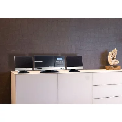 AUVISIO Micro-cha&icirc;ne hi-fi st&eacute;r&eacute;o avec cd / usb / fm / r&eacute;veil msx-670.bt