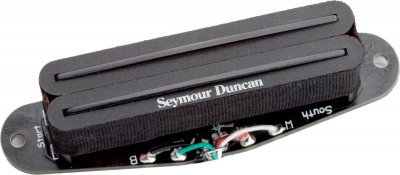 SEYMOUR DUNCAN Micro Guitare &Eacute;lectrique  Hot Rails For Tele Neck Black - Sthr-1n