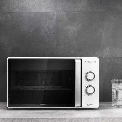 CECOTEC Micro ondes avec grill de 20l 700w et grill 800w noir blanc