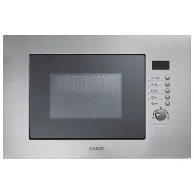 CANDY Micro-ondes avec grill MIC20GDFXIT en acier inoxydable encastrable 20 L 800 W