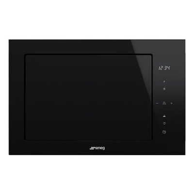 SMEG Micro ondes Combin&eacute; Encastrable FMI625CN 25 litres chaleur tournante
