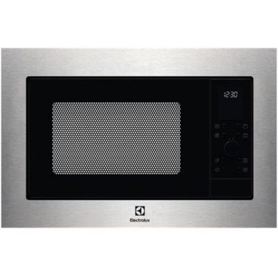 ELECTROLUX Micro-ondes combin&eacute; encastrable MO326GXE de 25 L et 900 W en acier inoxydable