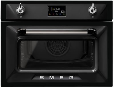 SMEG Micro ondes combin&eacute; encastrable  SO4902M1N