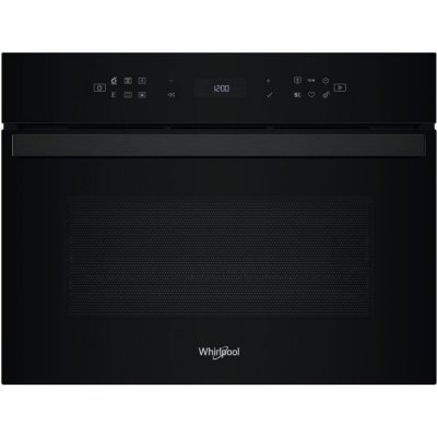 WHIRLPOOL Micro-ondes combin&eacute; encastrable WCW6O7HTBF 52 L noir