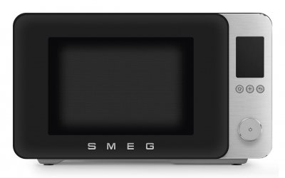SMEG Micro-ondes combine  MOC02BLMEU Noir