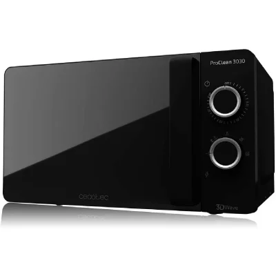 CECOTEC Micro ondes de 20l avec minuterie 700w noir