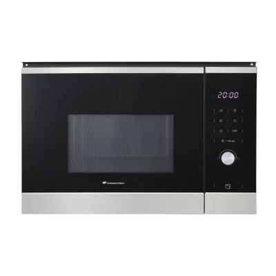 CONTINENTAL EDISON Micro ondes encastrable -  - CEMO25GINE - Noir Inox L595 x H388 x P401 cm - 25L 
