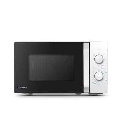 TOSHIBA Micro-ondes + Gril MW2-MG20P(WH) 20L 1000W M&eacute;tal Plastique Blanc 