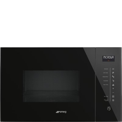 SMEG Micro ondes Grill Encastrable FMI125N 25 litres Gril Niche de 38 cm