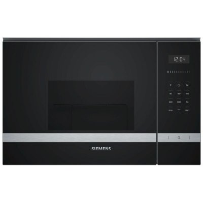 SIEMENS Micro-ondes int&eacute;grable avec grill  AG BE525LMS0 MF 20 L 1270W Noir