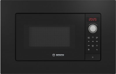 BOSCH micro-ondes solo 20l 800w encastrable noir - bfl623mb3 - 