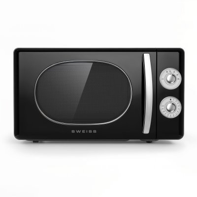 SWEISS Micro-ondes Vintage Noir -  Movi9