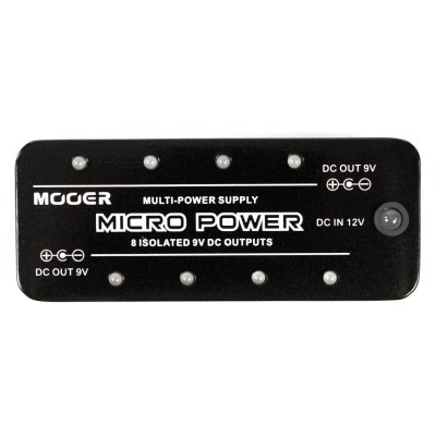 MOOER Micro power - Alimentation multiple pour p&eacute;dales 9V