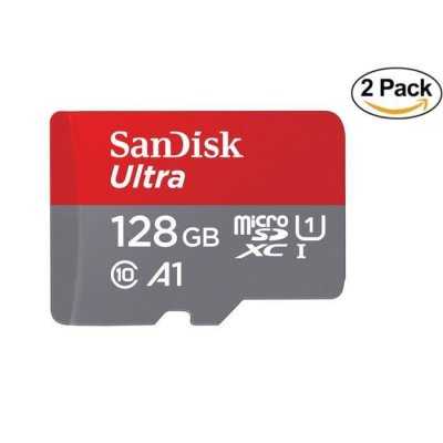 SANDISK Micro SD -  - Ultra - 128 Go - Classe 10 - 120 Mo/s