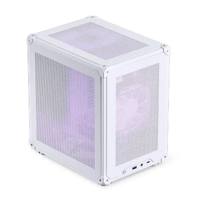 JONSBO Micro-tour  C6 White Bo&icirc;tier PC, Bo&icirc;tier gaming blanc