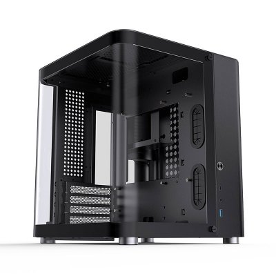 JONSBO Micro-Tour  TK-1 2.0 Tempered Glass Bo&icirc;tier PC Noir