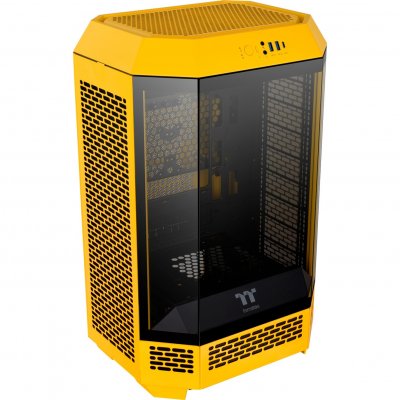 THERMALTAKE Micro-tour  The Tower 300 Bumblebee Bo&icirc;tier PC jaune