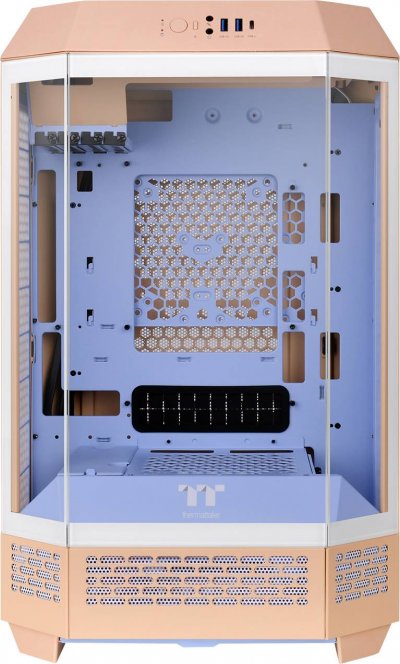 THERMALTAKE Micro-tour  The Tower 300 Peach Fuzz Bo&icirc;tier PC p&ecirc;che