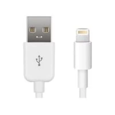 MICRO CONNECT MicroConnect - Lightning Cable MFI 1m, White - C&acirc;bles Lightning